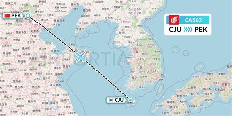 CA562 Flight Status Air China Jeju To Beijing CCA562