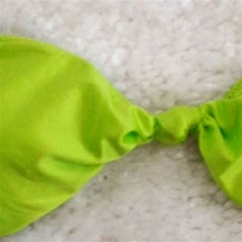 Kendall Kylie Swim Nwt Kendall And Kylie Acid Green Bikini Size L Poshmark