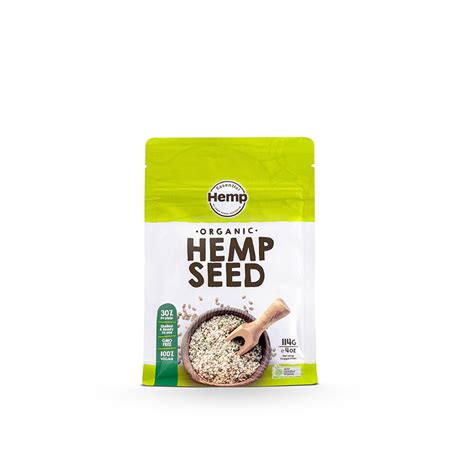 Organic Hemp Seeds 114g