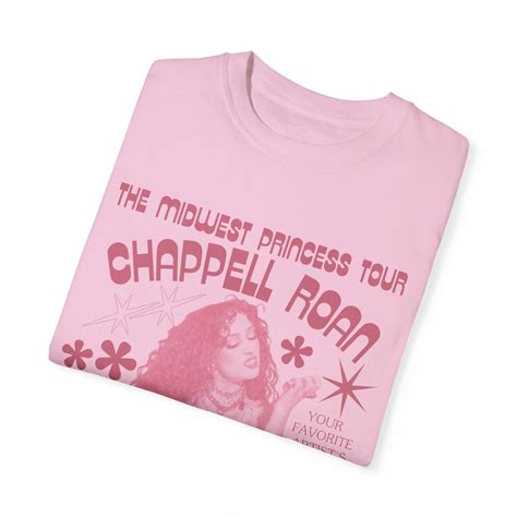 Chappell Roan Shirt Midwest Princess Tour Tshirt Your Favorite Artists Sapphic Lesbian WLW Pride