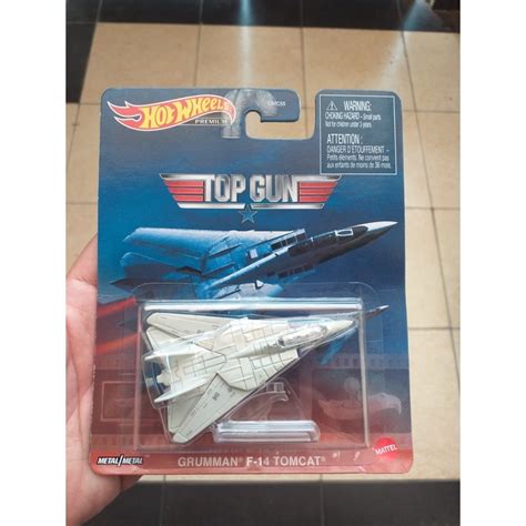 Jual HOT WHEELS PREMIUM TOP GUN GRUMMAN F14 TOMCAT NOT MINT Shopee Indonesia