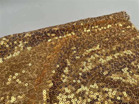 3mm Mini Sequins Fabric Material 1 Way Stretch 130cm Or 51 Wide