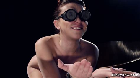 Blindfolded Slut Gets Ass Caned