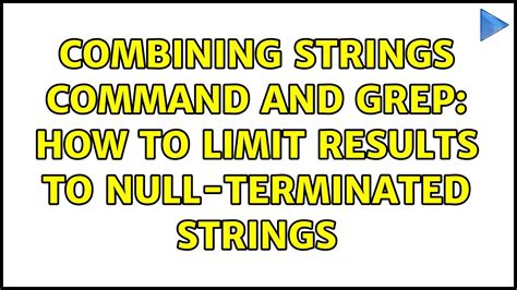 Unix Linux Combining Strings Command And Grep How To Limit Results