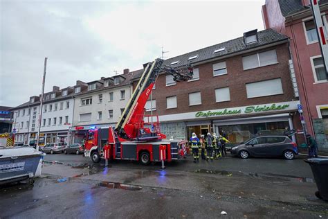 Feuerwehreinsatz In Der K Nigstra E In Hamm