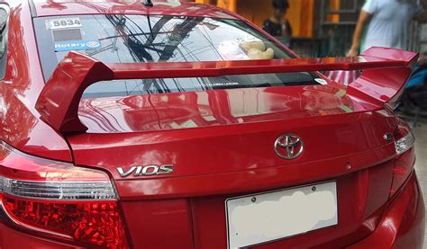 Toyota Vios To Unpainted Trd High Spoiler Lazada Ph