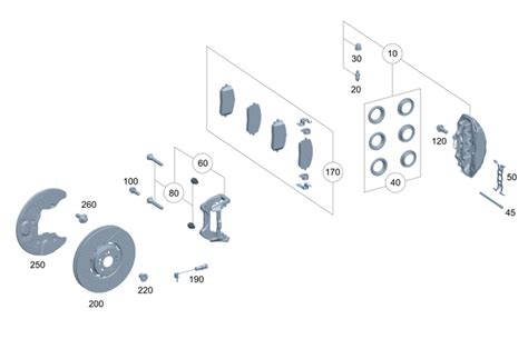 167-421-06-01-07 - Brake Disk, Ventilated Mercedes-Benz USA Parts