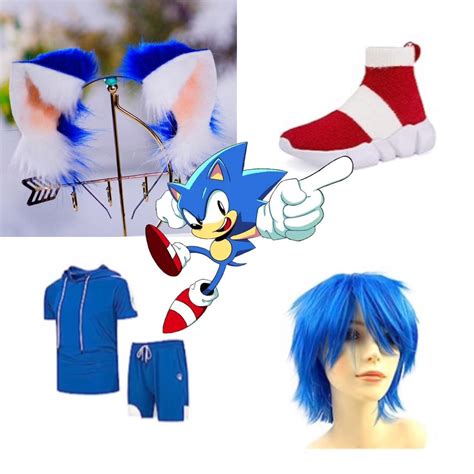 🌀Human Sonic the Hedgehog Cosplay🌀 Originally from... - Depop