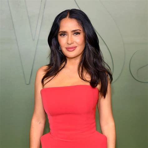 Salma Hayek Turned Up The Heat Posing Nude In Stunning Photoshoot