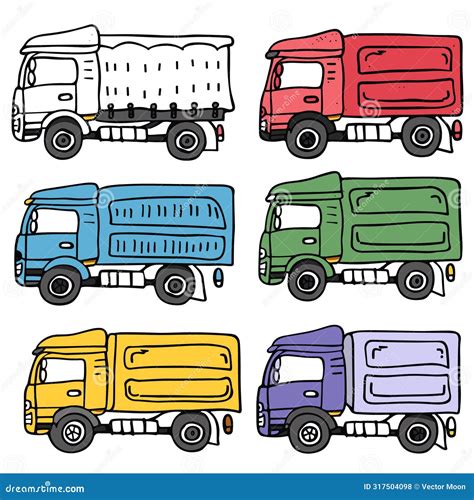 trash trucks cartoon