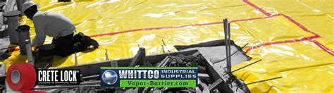 Reinforced Concrete Vapor Barrier 6 mil