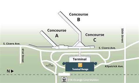 Chicago Midway Airport Parking From $4.50 (̶$̶7̶) | MDW Parking