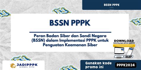 Bssn Pppk Peran Badan Siber Dan Sandi Negara Bssn Dalam Imple