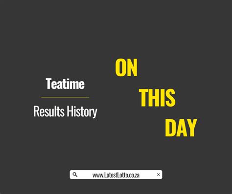 On This Day 22 January Uk49s Teatime Results History Latest Lotto