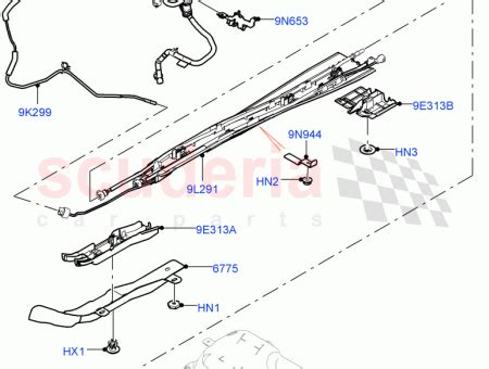 LR094430 TUBE FUEL SUPPLY AND VAPOUR For Land Rover Discovery Sport