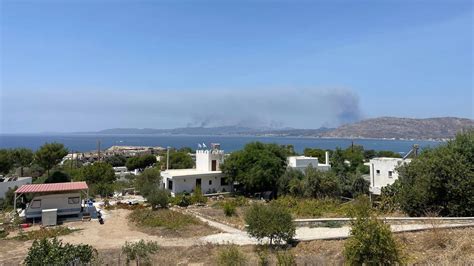 Rhodos Waldbrände unter Kontrolle Tui fliegt wieder Touristen