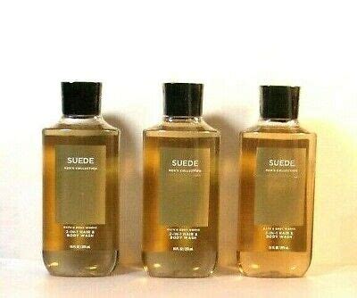 Bath Body Works Men S Suede In Hair Body Shower Gel Wash New