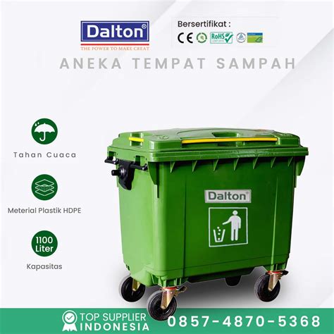 Tong Sampah Jumbo Liter Merk Dalton Dalton Official Group