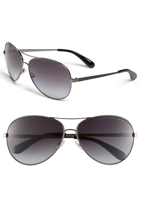 Marc By Marc Jacobs 60mm Metal Aviator Sunglasses Nordstrom