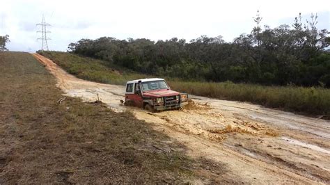 Toyota Bj74 4wd Mudding Youtube