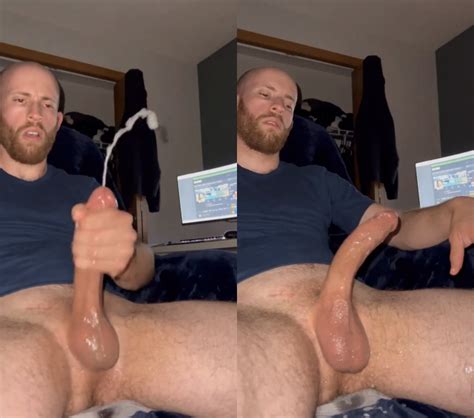 Hot White Bull EXPLODES Cum ThisVid