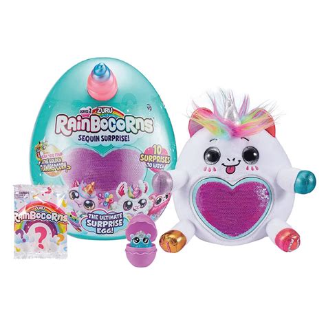 りさせて Rainbocorns Series 2 Ultimate Surprise Egg by ZURU White