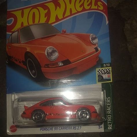 Jual Hot Wheels Porsche 911 Carrera Rs 2 7 Shopee Indonesia