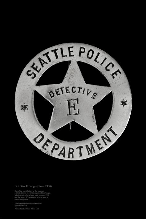 Badgesinsignia — Seattle Metropolitan Police Museum