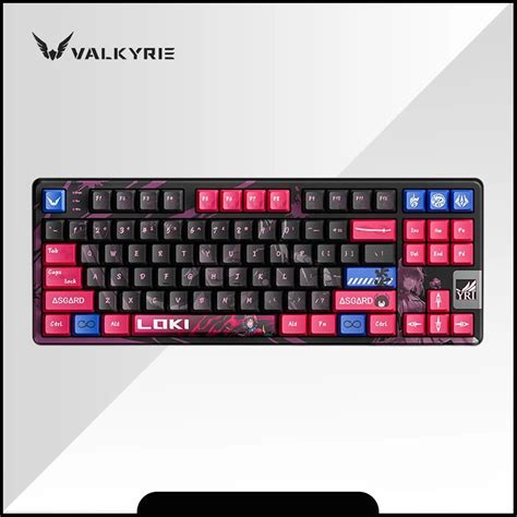 Valkyrie Vk Mechanical Keyboard Keys Hot Swap Tft Color Screen Three Mode Wireless Keyboard