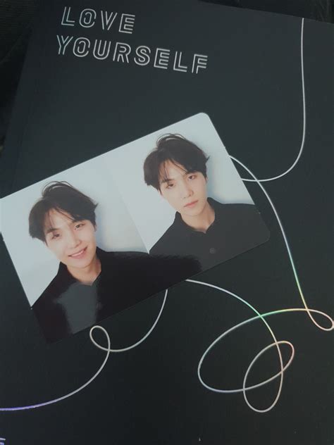 WTT BTS Love Yourself Tear SUGA Photocard Hobbies Toys Memorabilia