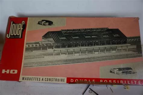 Jouef Maquette Ferroviaire Double Possibilit Verri Re De Gare En Boite