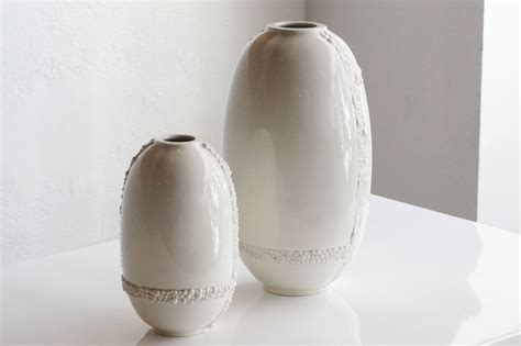 SOLD - Pair of Jonathan Adler Ceramic Vases - Rehab Vintage Interiors