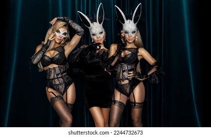 Sexy Girl Erotic Lingerie Venetian Mask Stock Photo Shutterstock