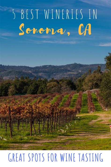 5 Best Wineries To Visit In Sonoma County For Wine Tasting With Map