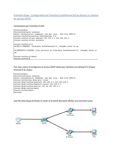 Solution Voip Packet Tracer Tuto Basique Studypool