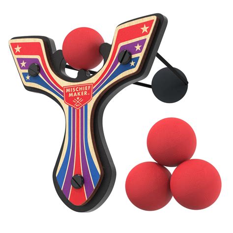 Mischief Maker® Wooden Kids Racing Slingshot – Mighty Fun!