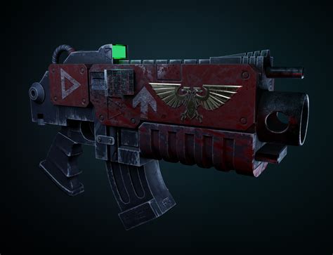 ArtStation - Warhammer 40K Boltgun