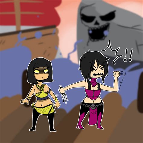 Tanya and Mileena by AstralToons on DeviantArt