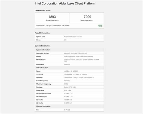 Der Intel Core I9 12900k übertrifft Den Amd Ryzen 9 5950x Im Jüngsten