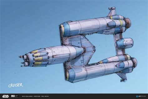 Artstation Danji Ships Eric Geusz Spaceship Art Ship Survivor