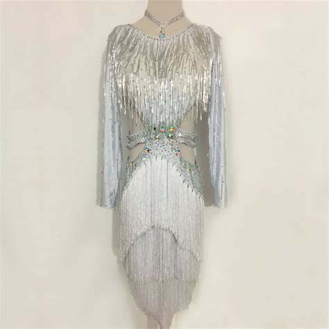 Feitos Sob Encomenda Das Crian As Roupas Competi O De Dan A Latina Adulto Dan A Latina