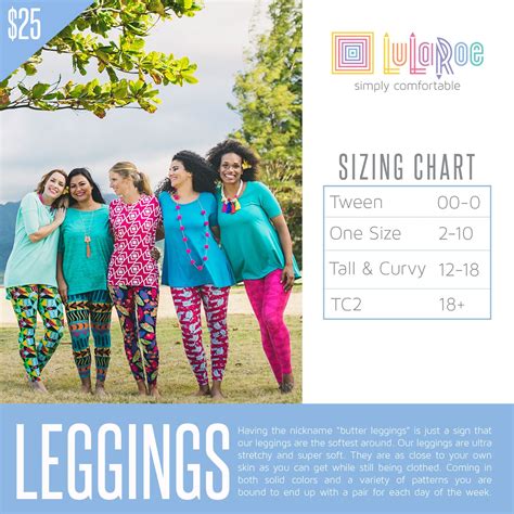 Check Out This Size Chart For Lularoe Leggings Including Tc2 If You Need Any Help With Your