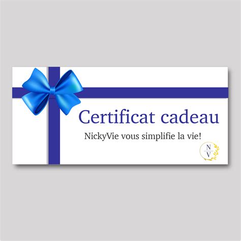 Modele De Certificat Cadeau A Imprimer Gratuit Financial Report