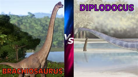 Brachiosaurus Vs Diplodocus Dinosaur Tournament Fight S E