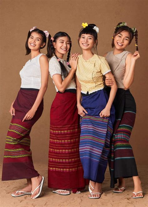 Burmese Dress Artofit