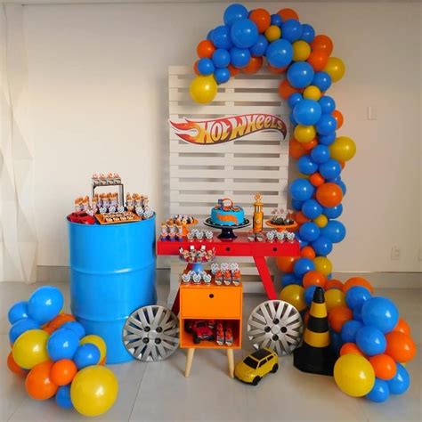 Festa Hot Wheels Decora Es Incr Veis Para Uma Festa Radical Festa Hot Wheels Festa