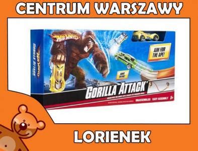 Hot Wheels Tor Zjazdowy Atak Goryla R MATTEL