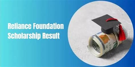 Reliance Foundation Scholarship Result 2024 [out] For 5000 Ug And Pg