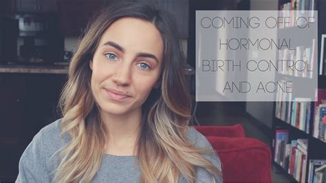 Acne Coming Off Of Hormonal Birth Control Youtube