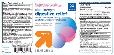 Order Bismuth Subsalicylate Ultra Strenght Pink Bismuth 525 Mg15ml